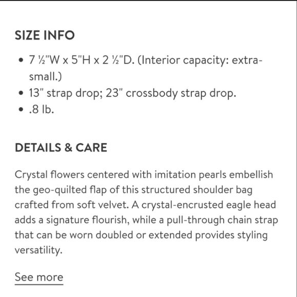 Sold Kurt Geiger london embellished velvet bag - Picture 10 of 12